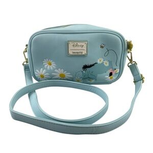 Loungefly Women’s Light Blue Winnie the Pooh Daisy Friends Crossbody Bag